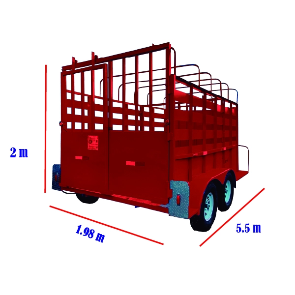 Remolque Ganadero 18ft