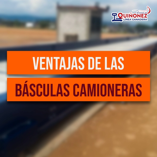 VENTAJAS DE LAS BÁSCULAS PARA CAMIONES